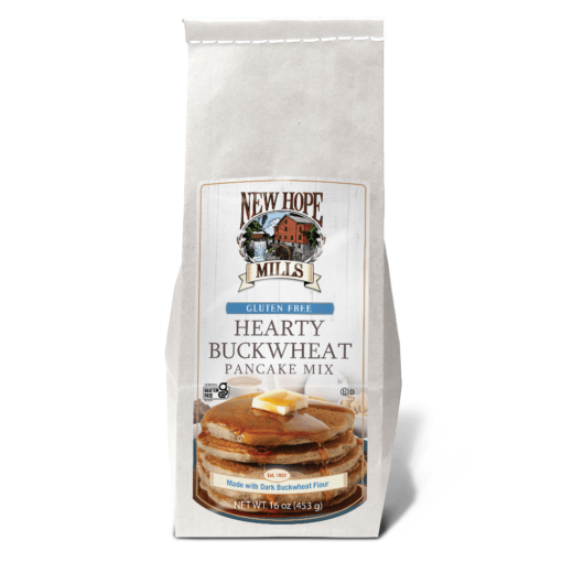 Pancake and Waffle Mix, Gluten Free Hearty Buckwheat - New Hope Mills