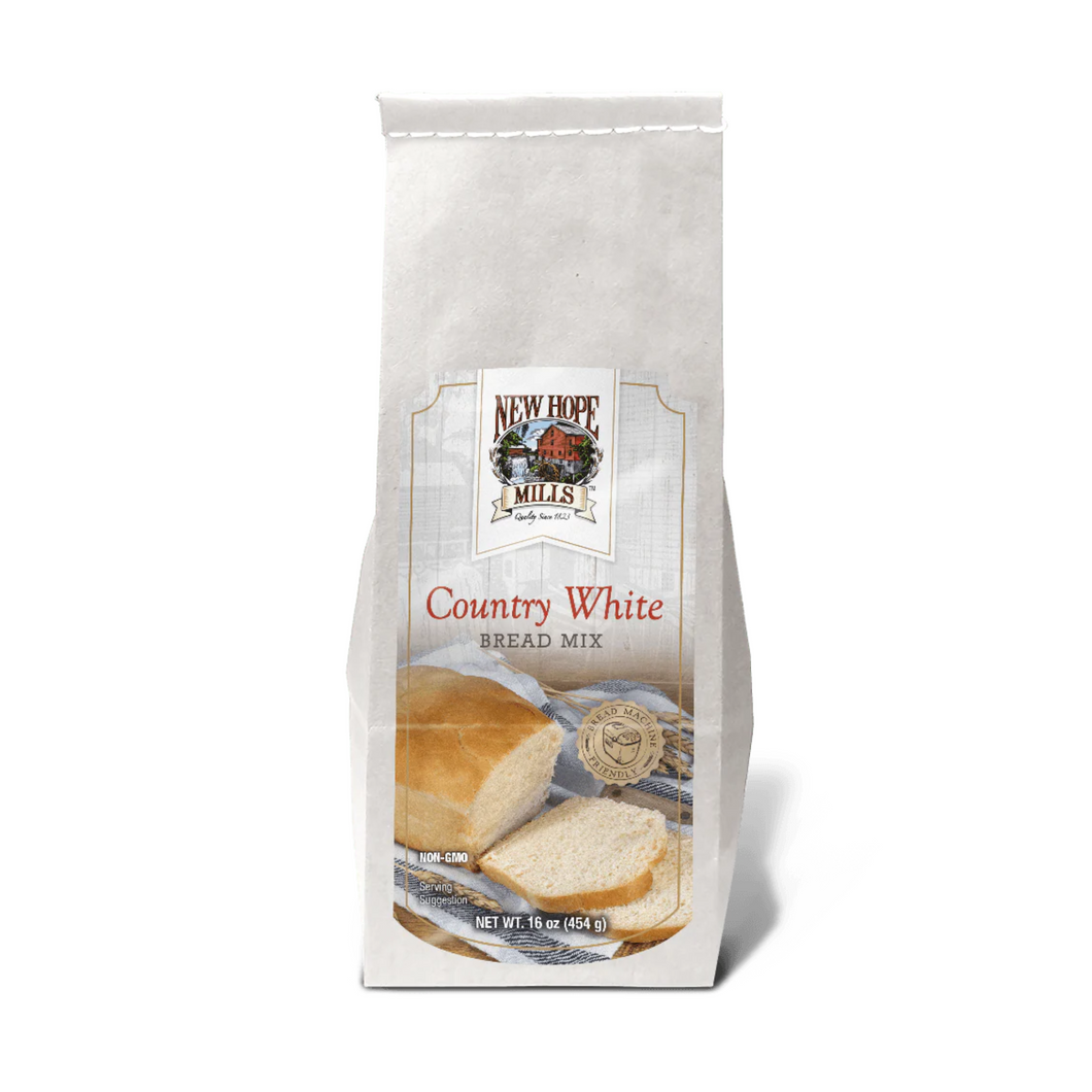 Bread Mix, Country White Bread - New Hope Mills