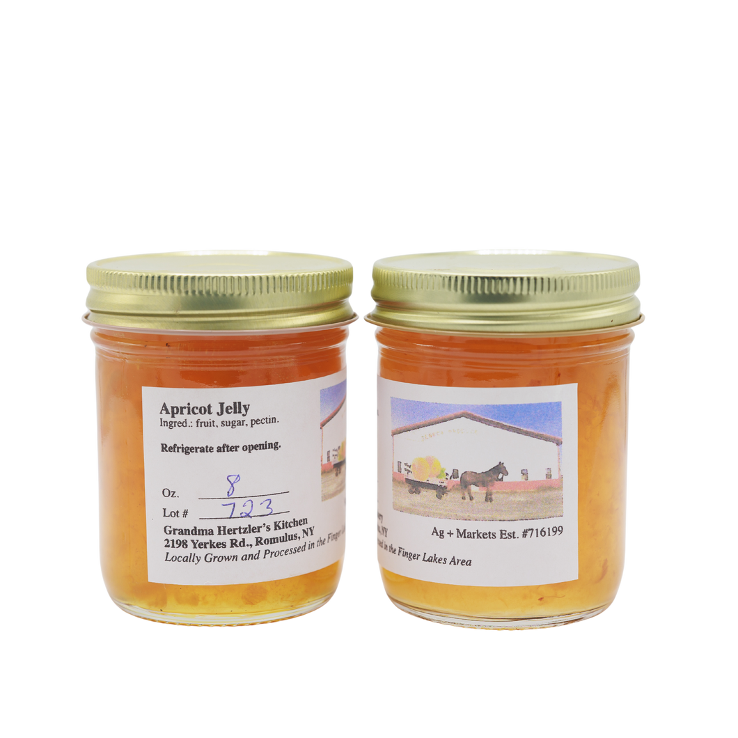 Jam and Jelly, Apricot Jelly - Grandma's Kitchen