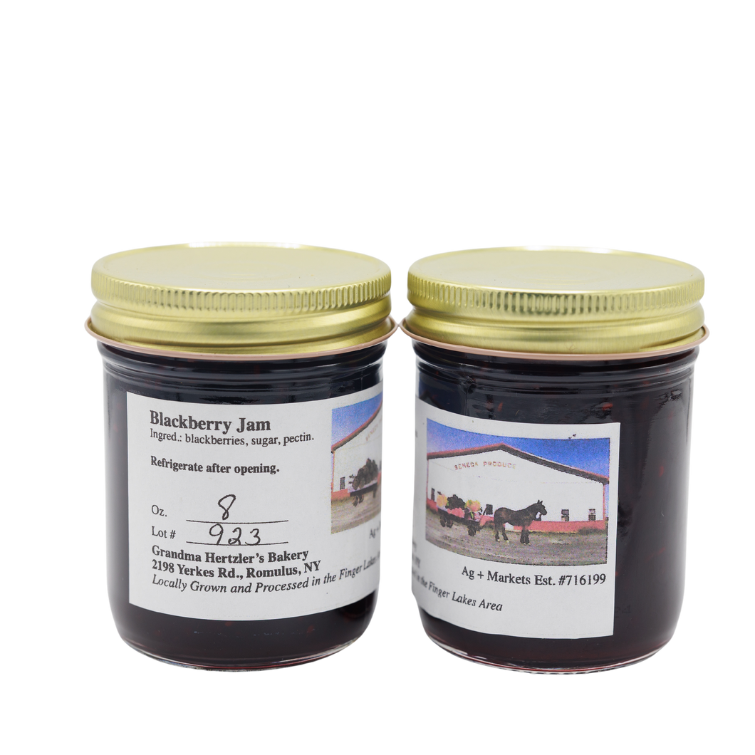 Jams and Jellies, Blackberry Jam - Grandma's Kitchen