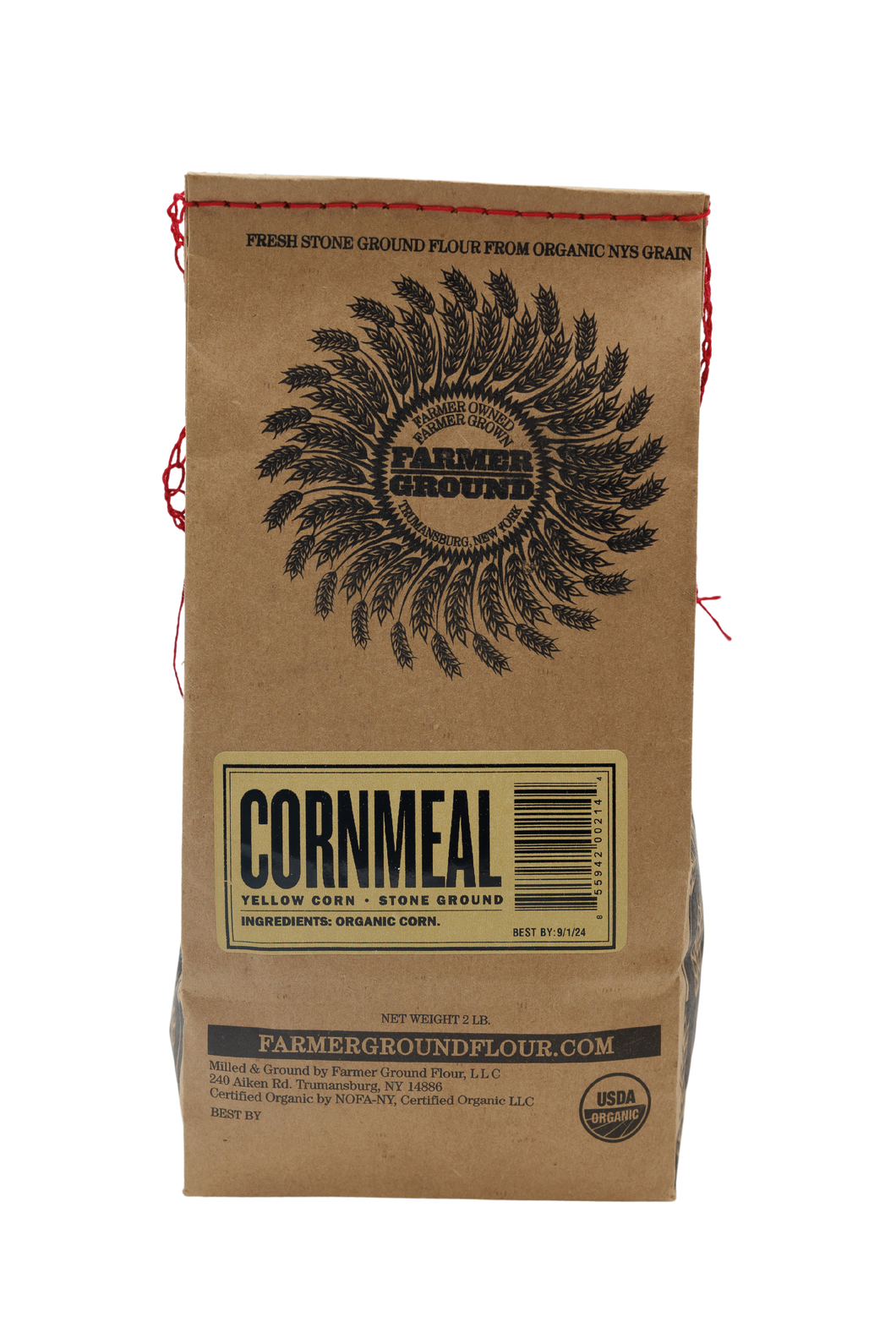 Cornmeal, Organic - Farmer Ground Flour