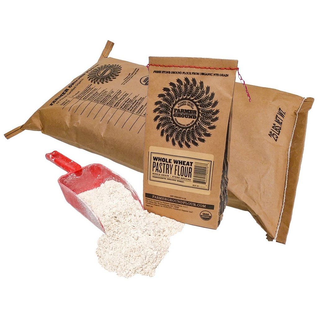 Flour, Whole Wheat Pastry Flour - Farmer Ground Flour