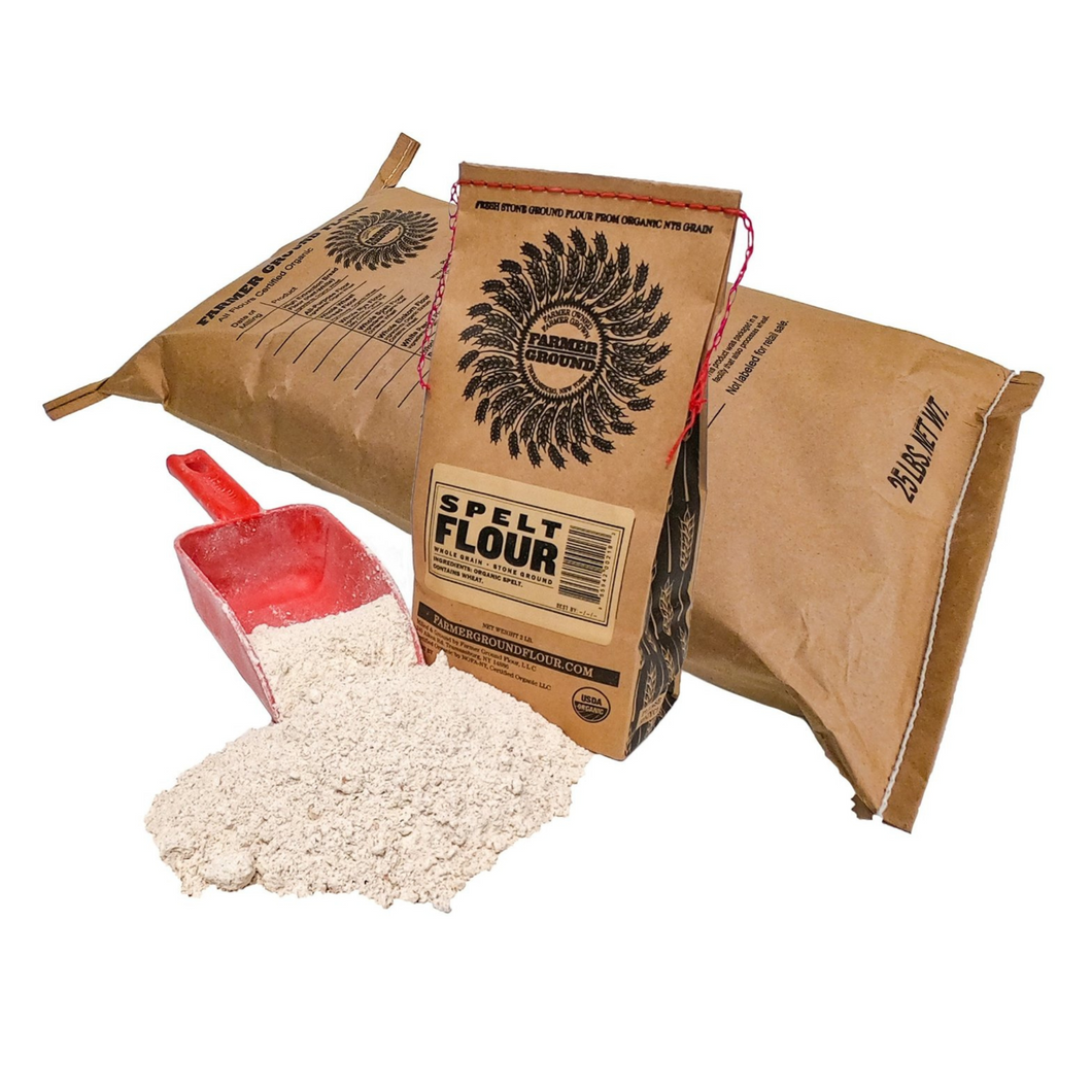 Flour, Organic Spelt Flour - Farmer Ground Flour